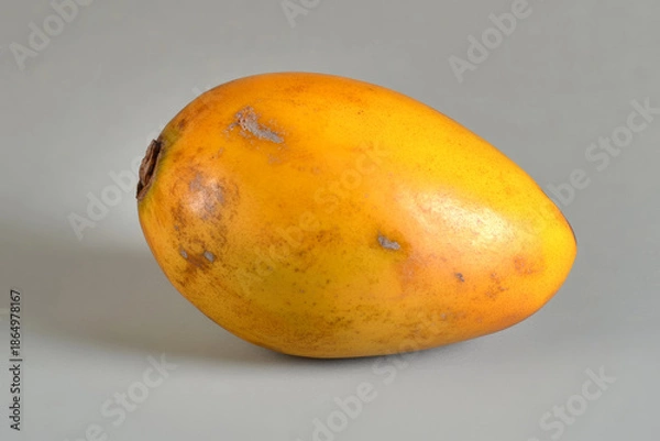 Obraz A Single Exotic Yellow Fruit Isolated