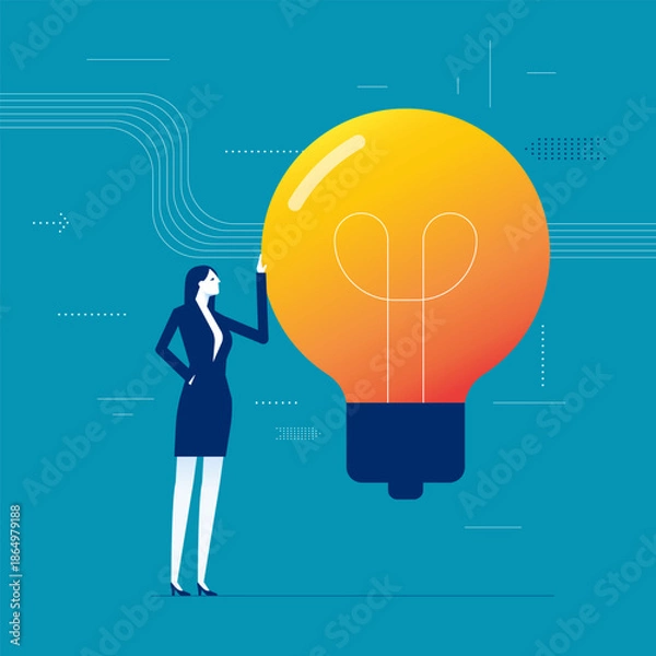 Obraz Innovation. Unlocking Human Potential