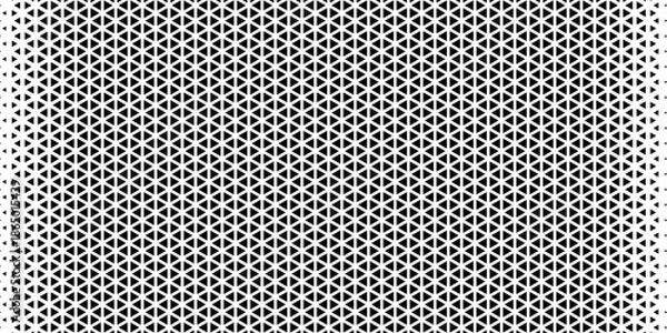 Fototapeta Halftone triangles pattern. Abstract geometric gradient background. Vector illustration