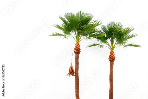 Obraz palm tree isolated