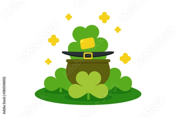 Obraz st patrick day leprechaun