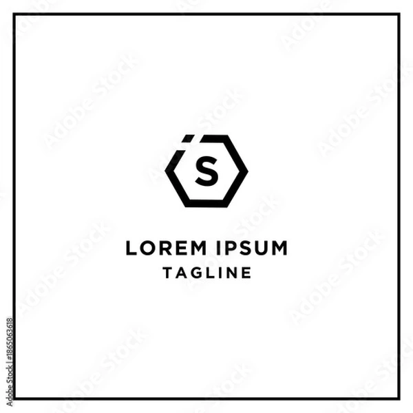 Obraz is or si hexagon logo