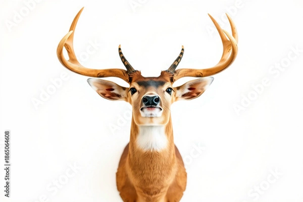 Obraz deer isolated on white background