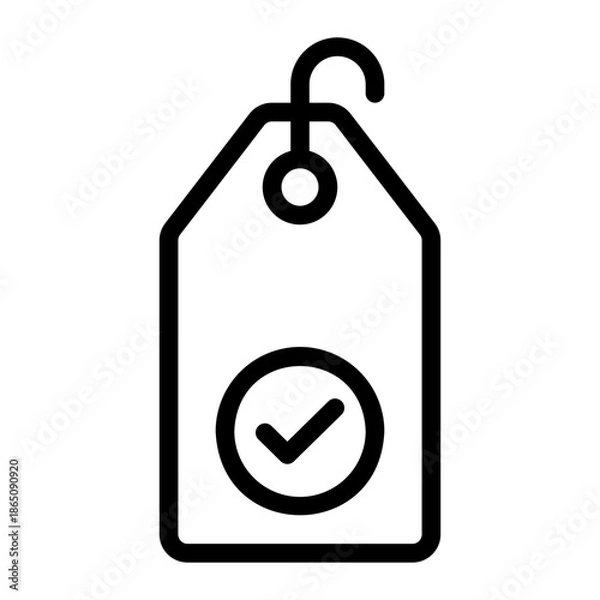 Obraz sales line icon