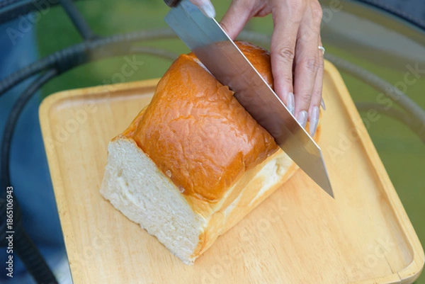 Fototapeta slice bread