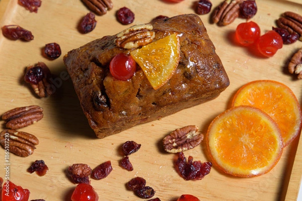 Fototapeta Fruit Cake