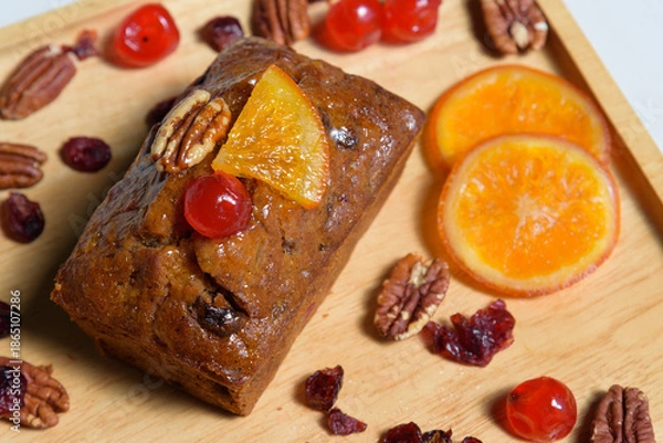 Fototapeta Fruit Cake