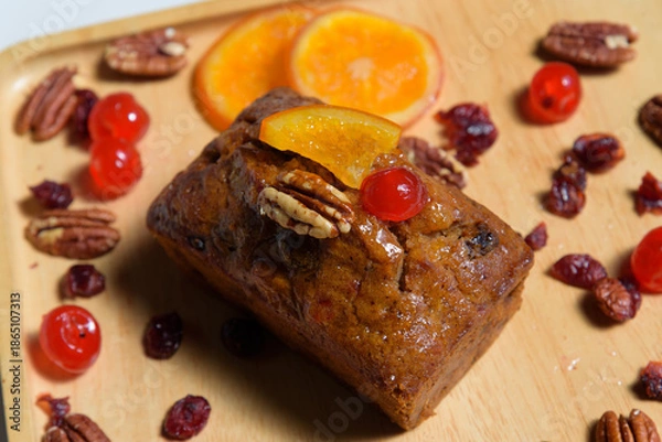 Fototapeta Fruit Cake