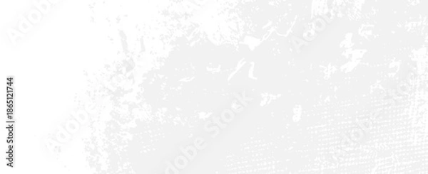 Obraz Abstract White Grunge Texture Background with Subtle Distressed Pattern. Dynamic shapes composition