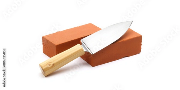 Obraz chocolate bar on white background