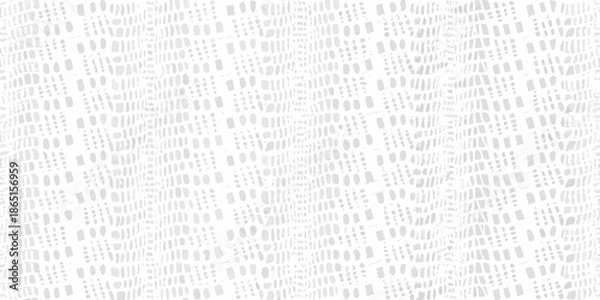 Obraz Abstract background with a repetitive wavy line pattern in light gray