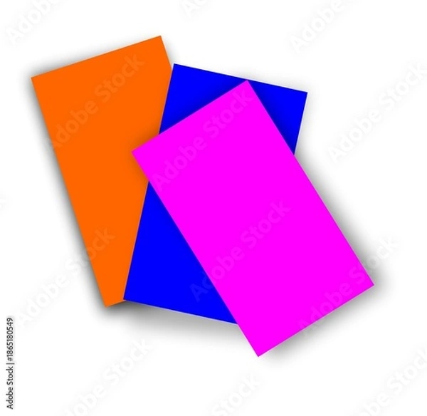 Obraz colorful sticky notes