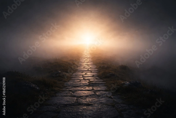 Obraz  Path Leading to Light