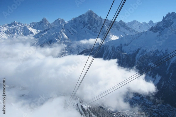 Obraz シャモニーモンブラン