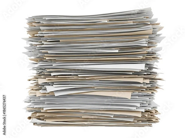 Obraz Stack of Papers and Documents.