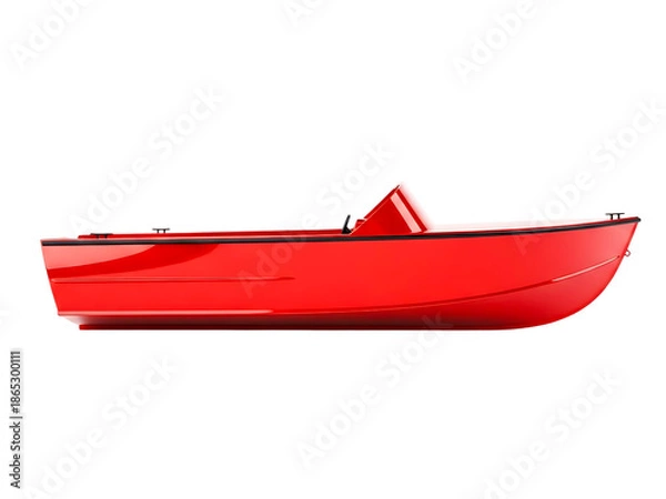 Obraz Red Boat Page.