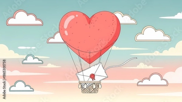 Obraz Valentine Day background