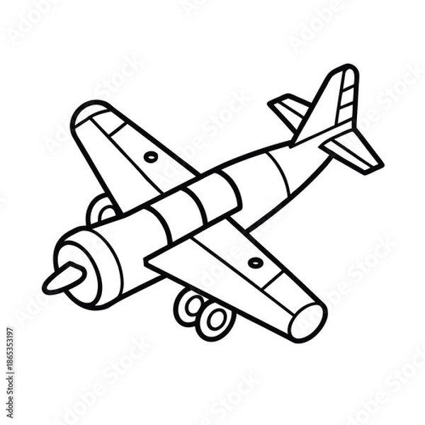 Obraz toy airplane