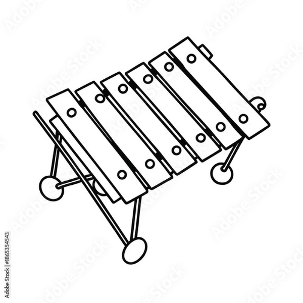 Obraz xylophone toy