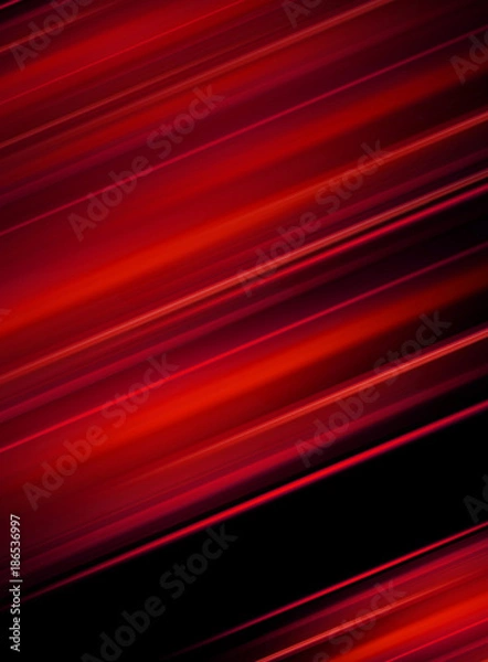 Obraz Abstract red on black background. - business card