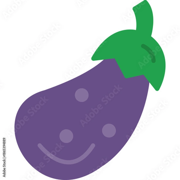 Obraz Aubergine Icon