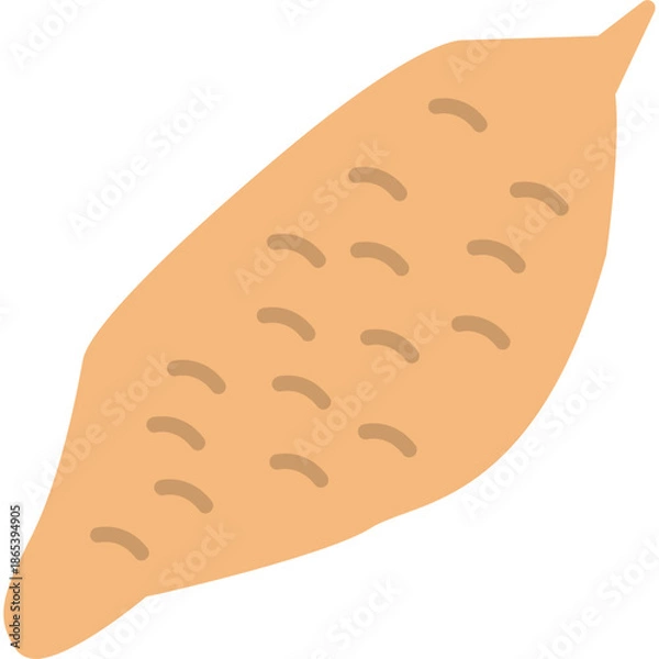 Obraz Sweet Potato Icon