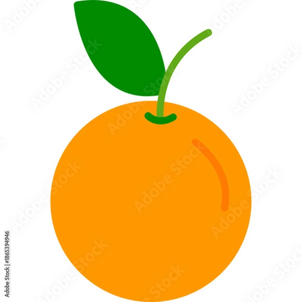 Obraz Orange Icon