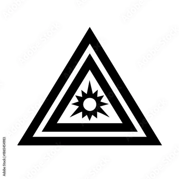 Obraz Angular Energy Core