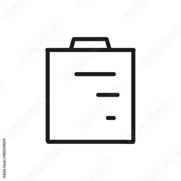 Obraz Document icon graphic design illustration