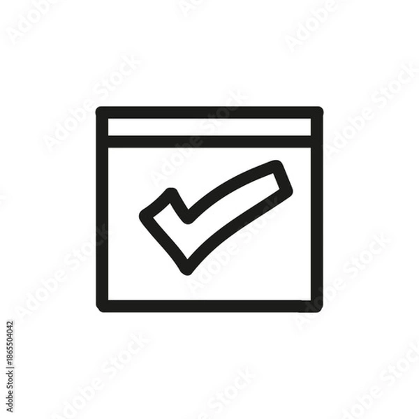 Obraz Document icon graphic design illustration