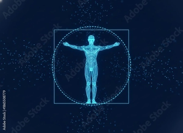 Obraz Digital Human Anatomy