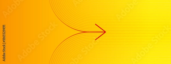 Fototapeta 矢印、線、グラデーション、アイコン、イノベーション、マーケティング、方向性、コンセプト、計画、移行、モダン、ソリューション