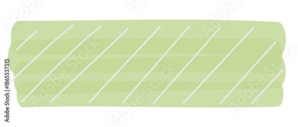 Obraz マーカーのラインを塗り重ねシルバーのストライプをあしらった手書き風フレーム