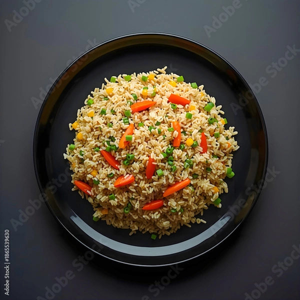 Obraz Fried Rice Background