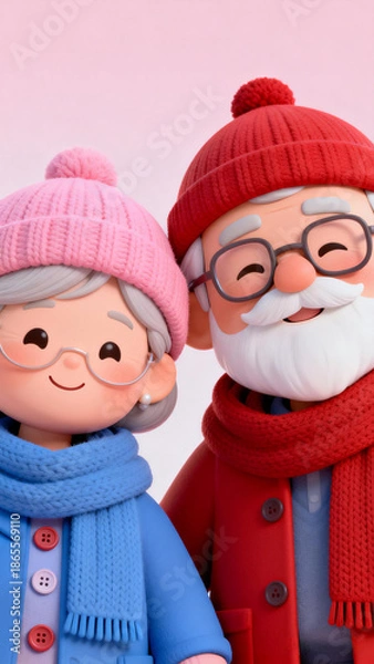 Fototapeta an old couple