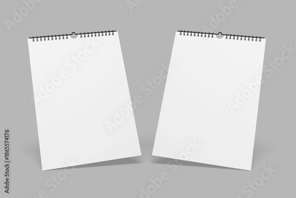 Obraz High quality wall calendar mockup