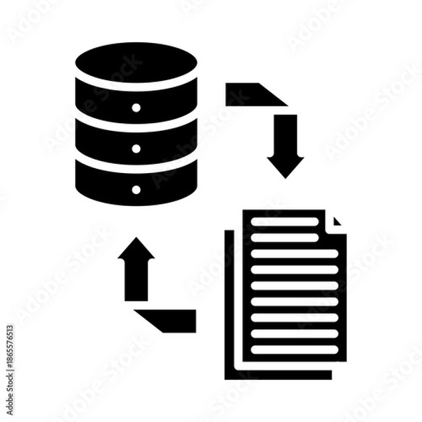 Fototapeta transformation icon