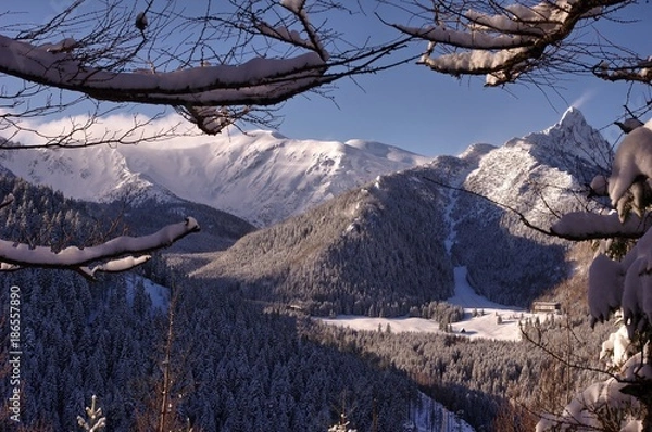 Obraz Winter Tatra Mountains Giewont 
