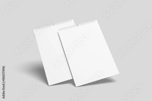 Obraz High quality wall calendar mockup