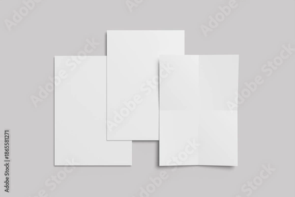 Obraz High quality flyer mockup for promotion