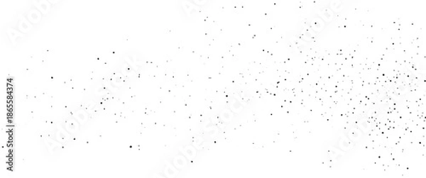 Obraz Vector black micro dot dust texture grunge texture background