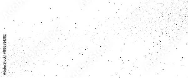 Obraz Vector black micro dot dust texture grunge texture background
