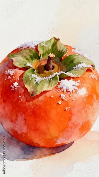 Fototapeta tomato and basil