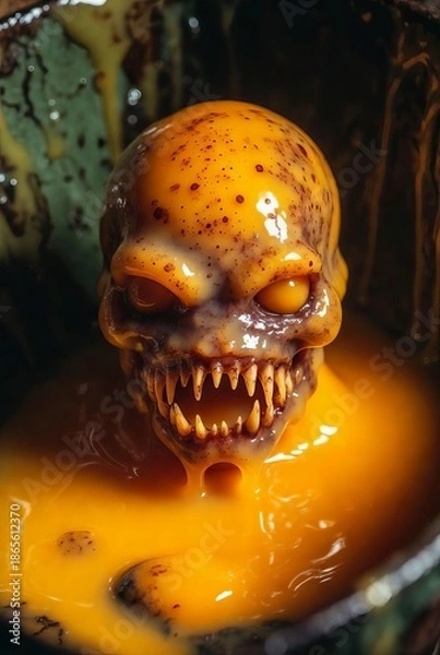 Fototapeta skull and bones