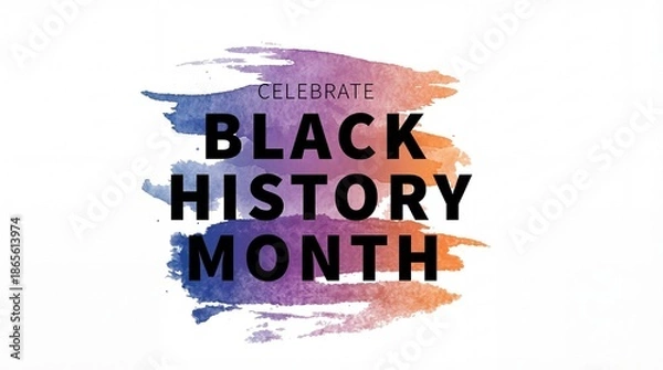 Obraz Black History Month
