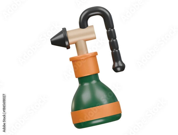 Obraz pressure sprayer icon 3d illustration render