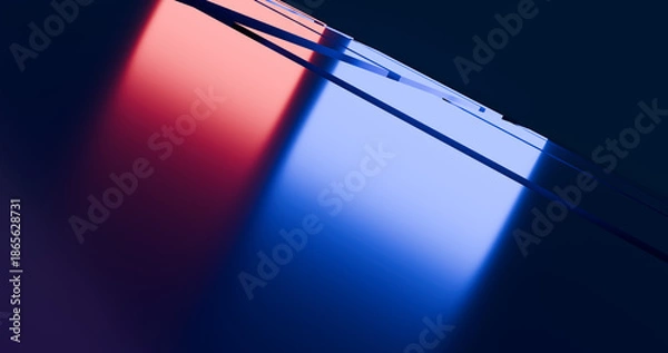 Obraz spotlight on the stage wallpaper