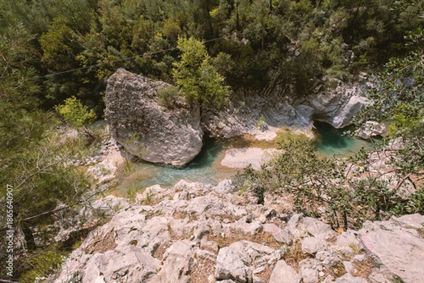 Obraz mountain river canyon