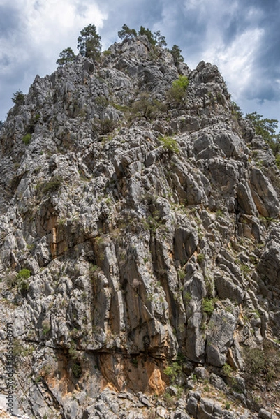 Obraz steep rocky mountain