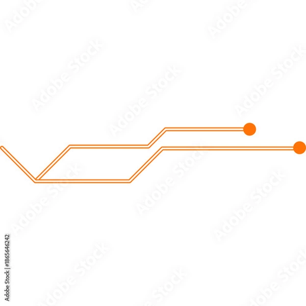 Obraz Futuristic Frame Neon Element